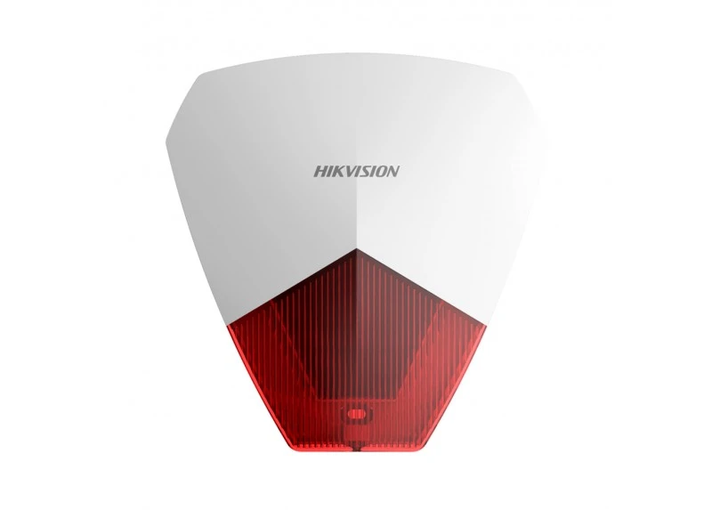 Sirena Cableada Roja DS-PS1-R Hikvision