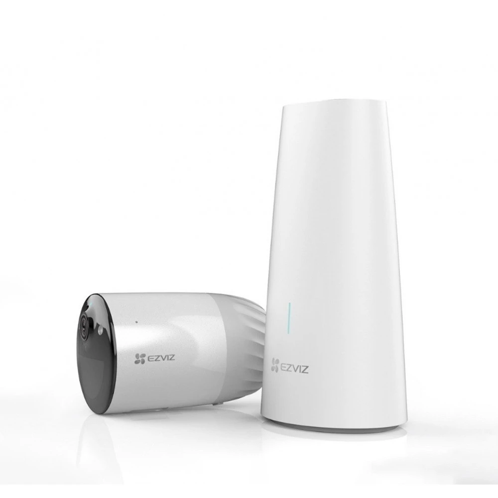 Camara con Bateria y Base EZVIZ CS-BC1-B1 soporta