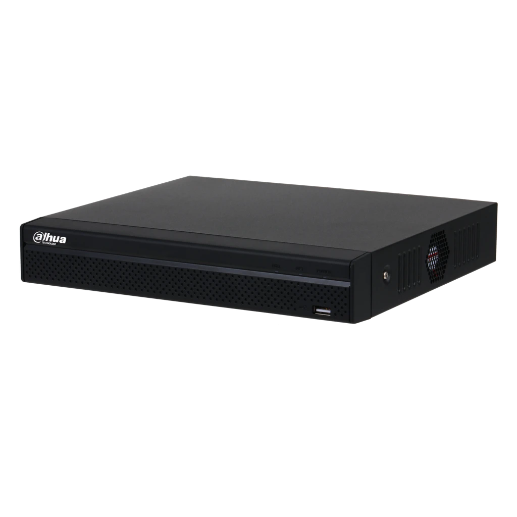 NVR DAHUA 16CH. 8 PUERTOS POE. 1HDD. SMD PLUS 4CH. DHI-NVR4116HS-8P-4KS3.