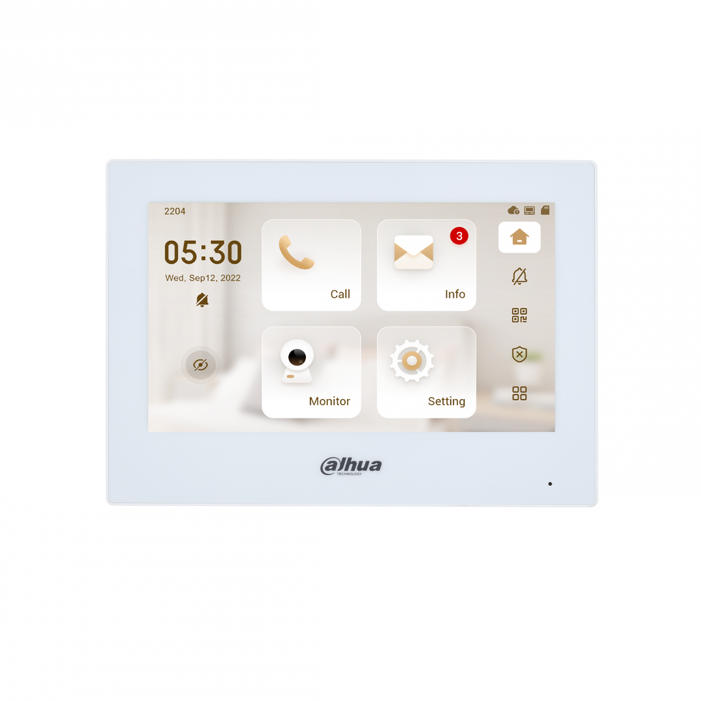 Monitor IP y WiFi para Interiores DHI-VTH2621G-WP Dahua