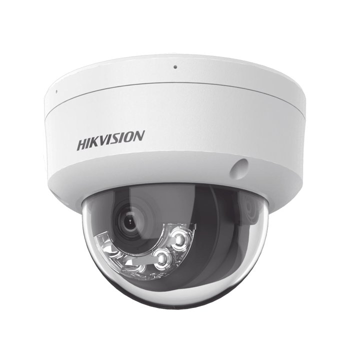 Cámara Domo IP 2MP Acusense Dual Light IR30m DS-2CD2123G2-LIS2U 2.8mm Hikvision