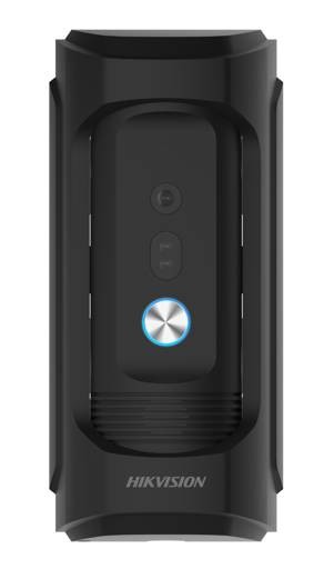 Frente Calle IP 2MP IK09 IP65 POE IR30mt Com. a Celular - 10/100 Ethernet DS-KB8113-IME1 Hikvision