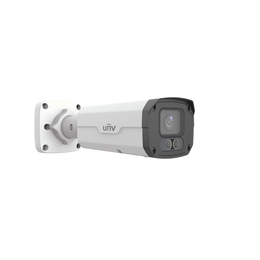 Cámara Bullet IP 4MP ColorHunter luz intrusion cross inteligente IPC2224SE-DF40K-WL-I0 Uniview