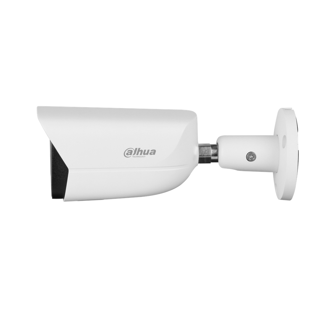DH-IPC-HFW5442EP-ASE-0280B-S3. Cámara IP Dahua tipo bullet 4MP lente fijo 2.8mm IR 50mt IVS. FD, con