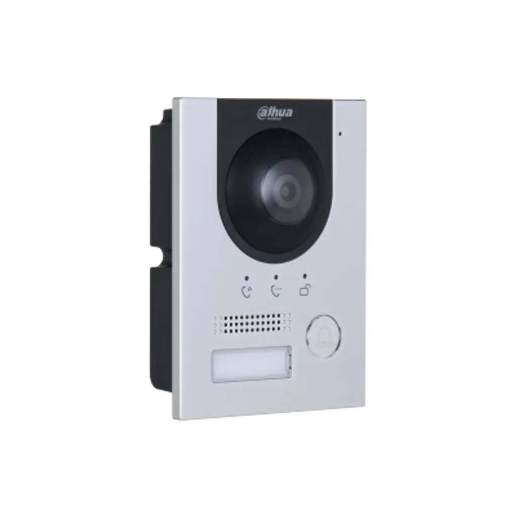 DHI-VTO2202F-P-S3. Video Portero IP Dahua con Cámara de 2MP, Compatible con AP, Soporta Micro SD hasta 256 GB,  Protección IP65 e IK07.