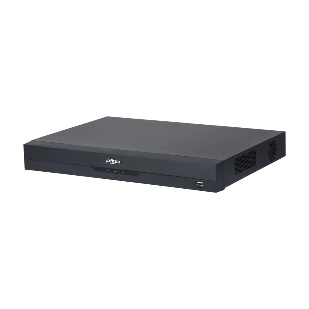 DHI-NVR4232-EI. 32CH 1U 2HDDs WizSense Network Video Recorder