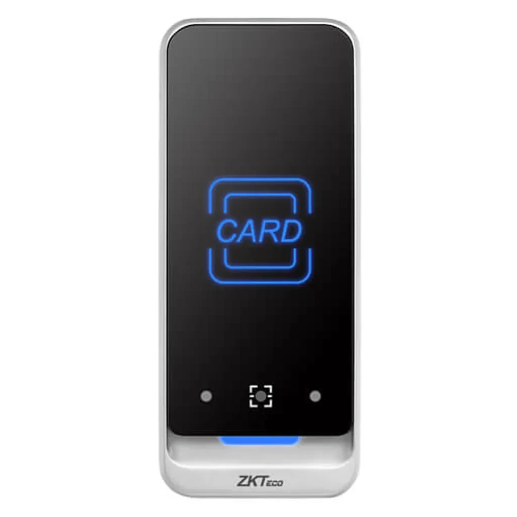 QR600-V-M. Lector de tarjetas Mifare y QR, Protección IP65, Comunicación Wiegand y RS485, ( Solo son compatibles los QR Emitidos por el Software de ZKteco )