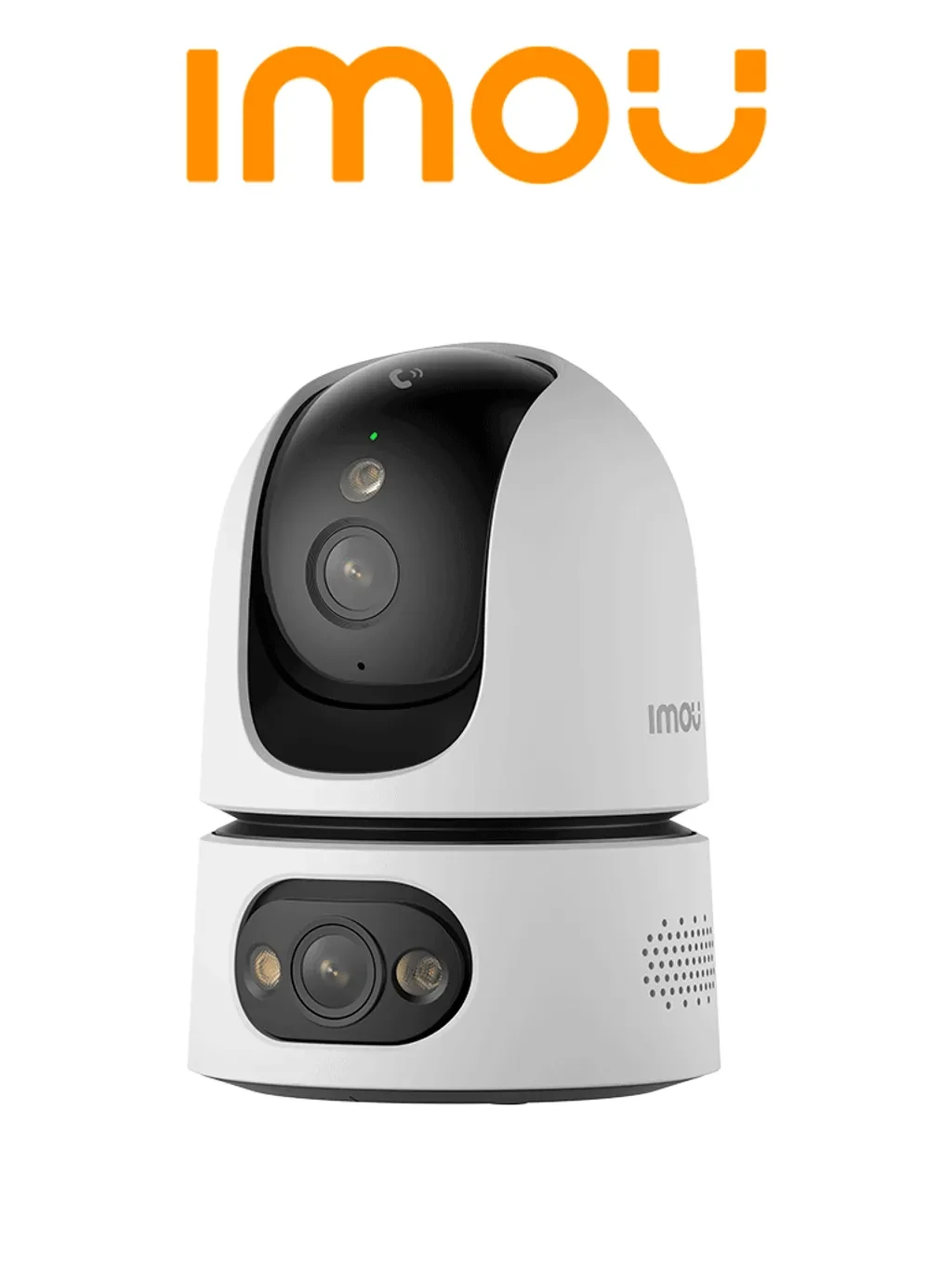 IPC-S2XEN-6M0S. Cámara Wifi Imou Ranger Dual Pro 6 MP, con lente fijo de 3MP y lente PT de 3MP, Soporta Micro SD hasta 512GB,  Pose IA ( Detección de Sonido Anormal, Sirena Personalizada, Det
