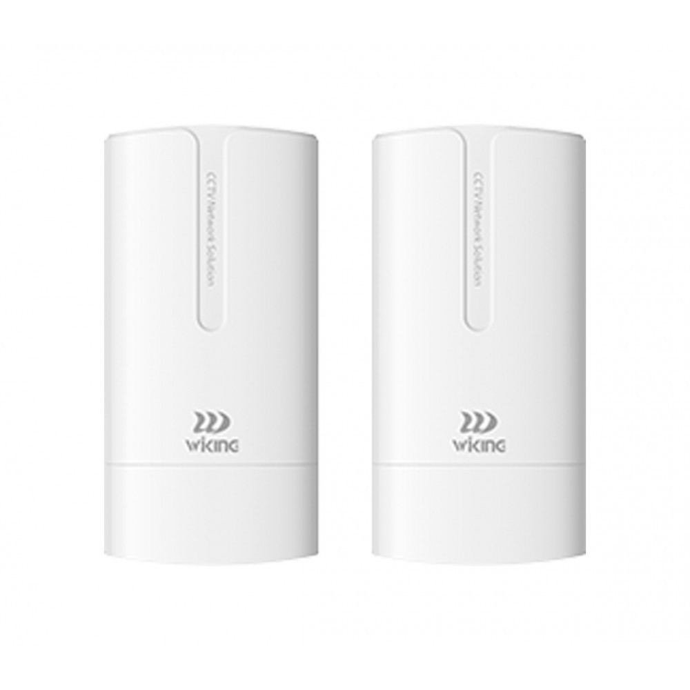CPE (PAR) 2FE 802.11b/g/n 2.4Ghz 300Mbps 800Mts 65° IP65 Cloud INC 2PoE12V WK-WB08-KIT Wiking